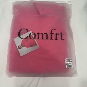 Comfrt Women's Pink Hoodie Sweatshirt
